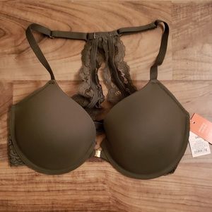 T-shirt Front clasp lace bra NEW! 34D